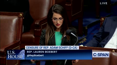 Rep. Lauren Boebert: "If Adam Schiff has a shred of human decency left, he would resign