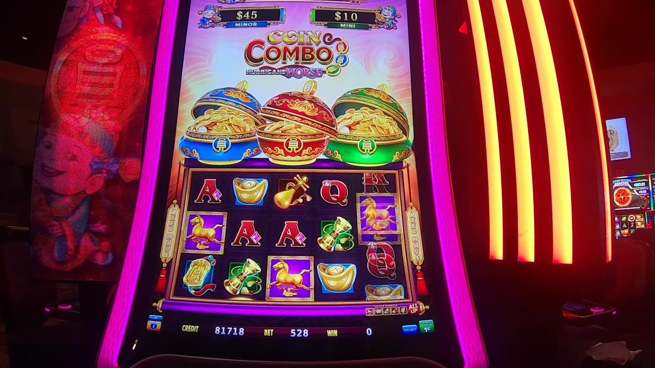 Coin Combo Hurricane Horse Slot Machine Play With Bonuses Jackpots Free Games!