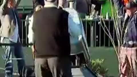 Robots playing golf