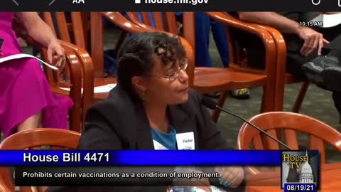 Dr. Christina Parks testimony for Michigan HB4471 on 8-19-21