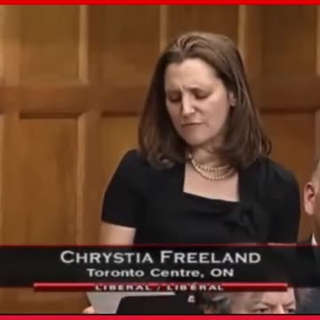 Chrystia Freeland Said WHAT 8 Years Ago?