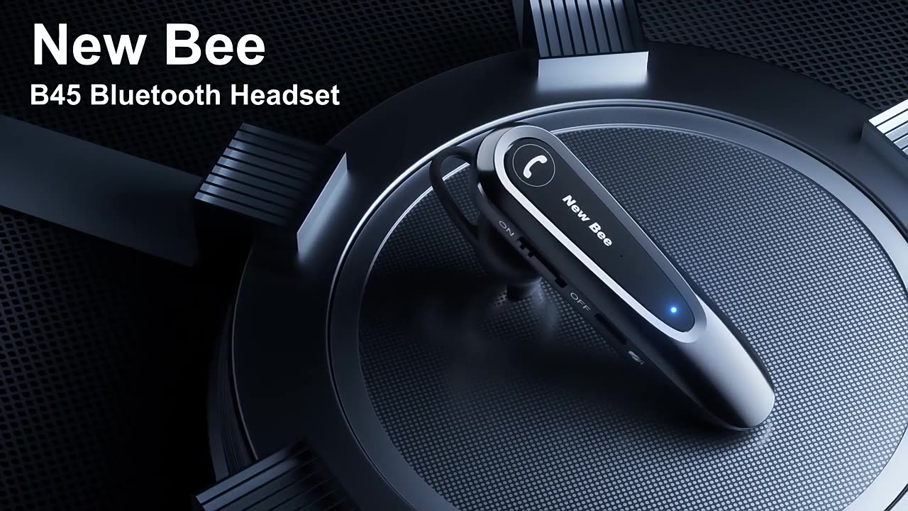 New Bee B45 Wireless Bluetooth Headset Earphones