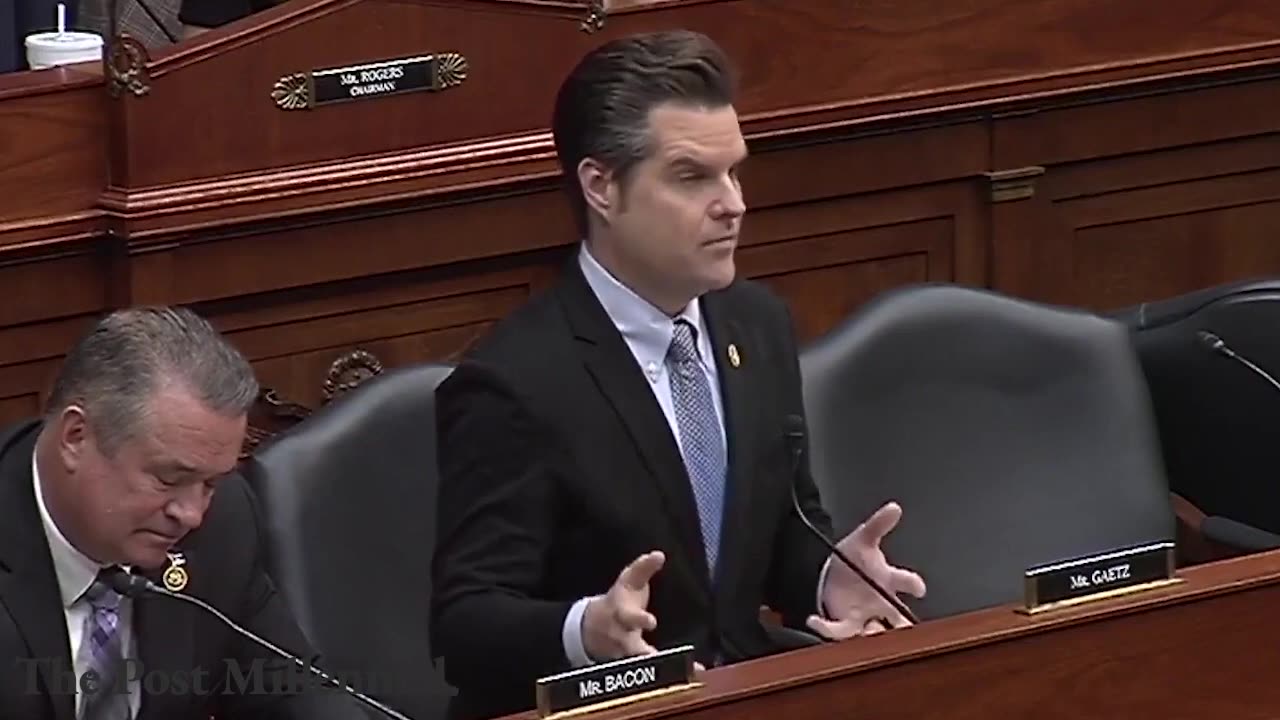 Matt Gaetz Goes OFF On The Crisis In Haiti Listen