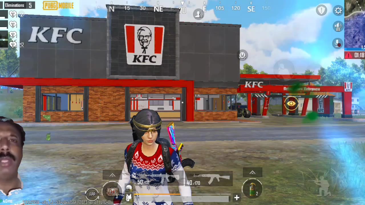 KFC in pub g 😁