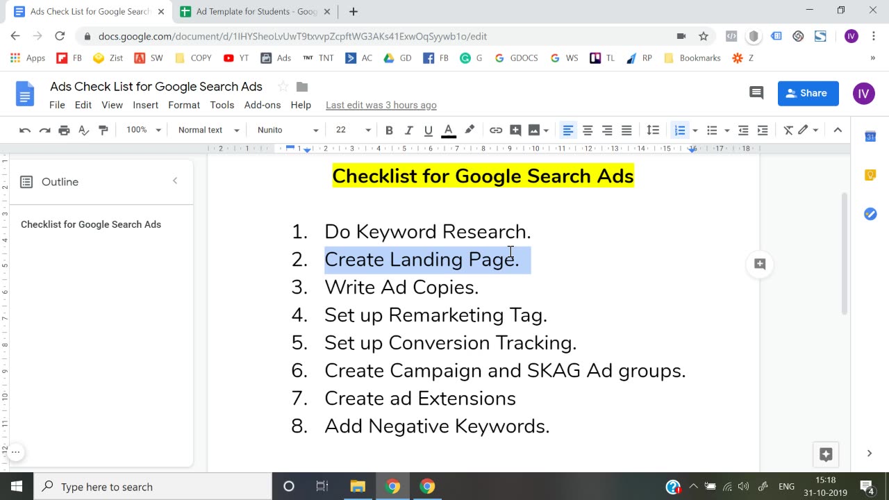 Google ads Lesson 25