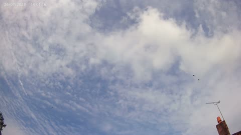 Sky Timelapse #137 - 4K - 27/7/2023