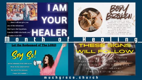 Month of Healing | August 1st – 31st