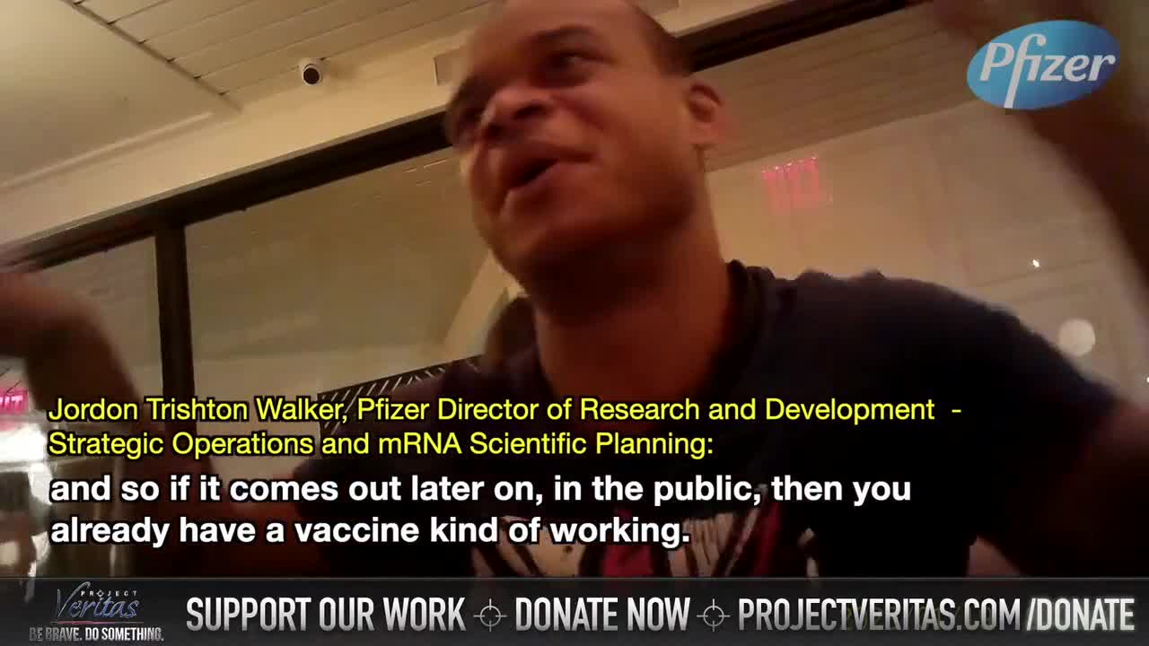 Project Veritas Exposes Pfizer's Shocking New Plan For The Future