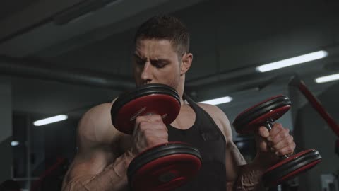 Biceps increase motivational video gym lover