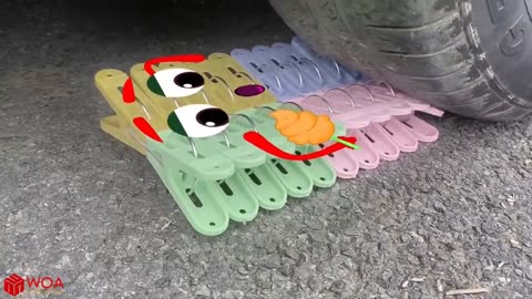 Oddly Satisfying Car Crushing Compilation: Toothpaste, Jelly, Ice, and More!