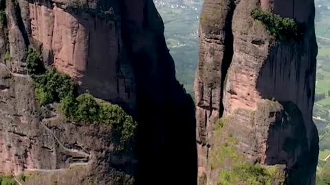 Mountains and sky