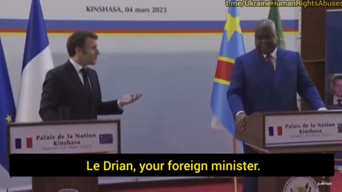 macron in congo
