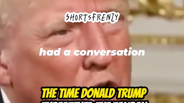 The time Donald Trump threatened the Taliban.