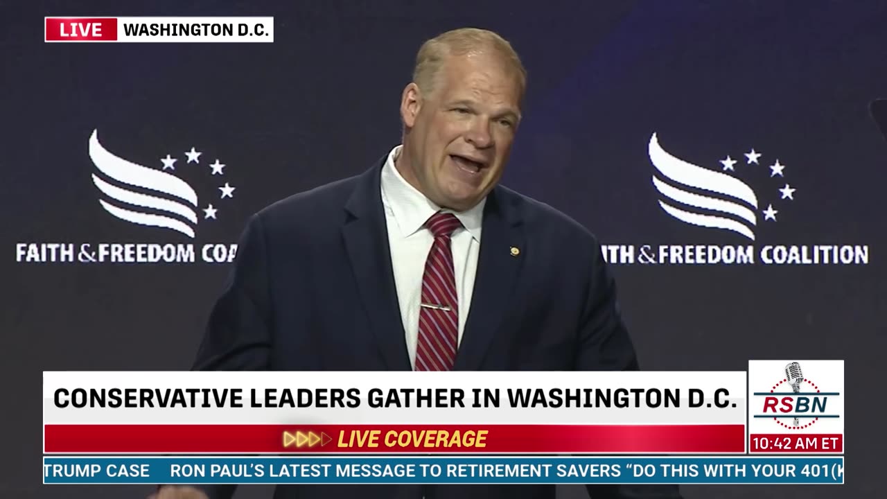 FULL SPEECH: Glenn Jacobs Faith and Freedom Coalition: Road to Majority Conference 6/23/23