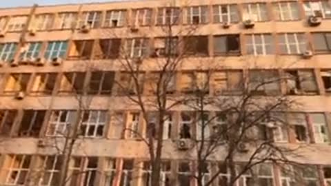 Ukrainian army shelled a densely populated civilian area of Donetsk at night
