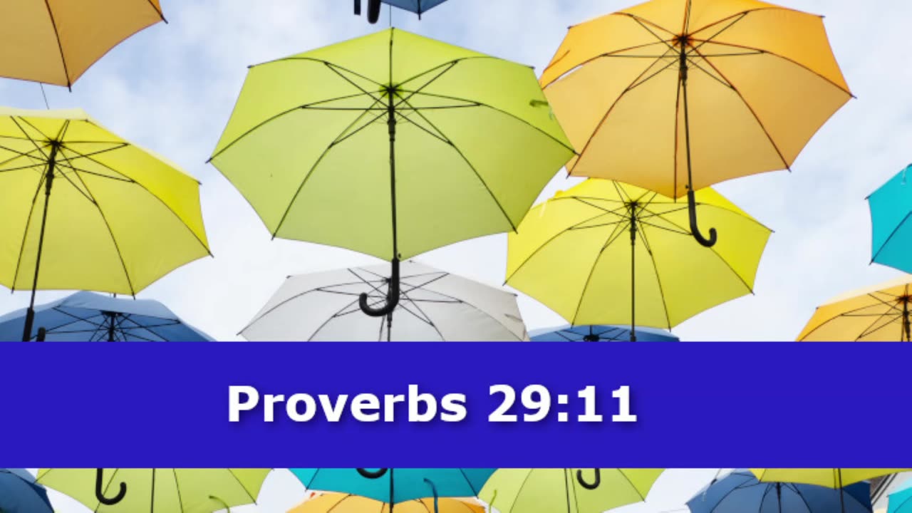 1 Minute -- Proverbs 29 Devotional -- April 29, 2023