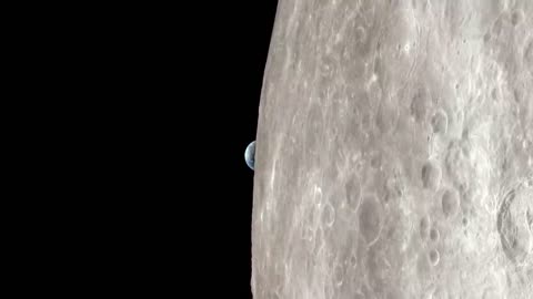 Apollo 13 moon view