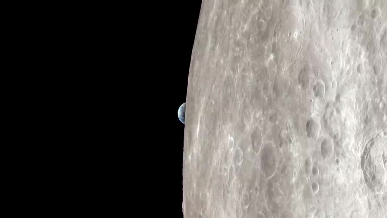 Apollo 13 moon view