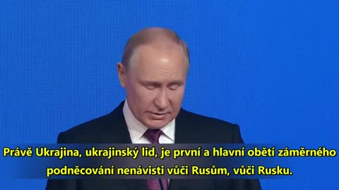 Putin, projev.