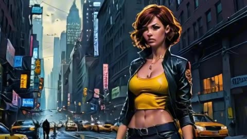 April O'Neil 4k created by AI