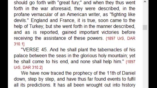 Prophecy Seminar Daniel Part 18 - December 17