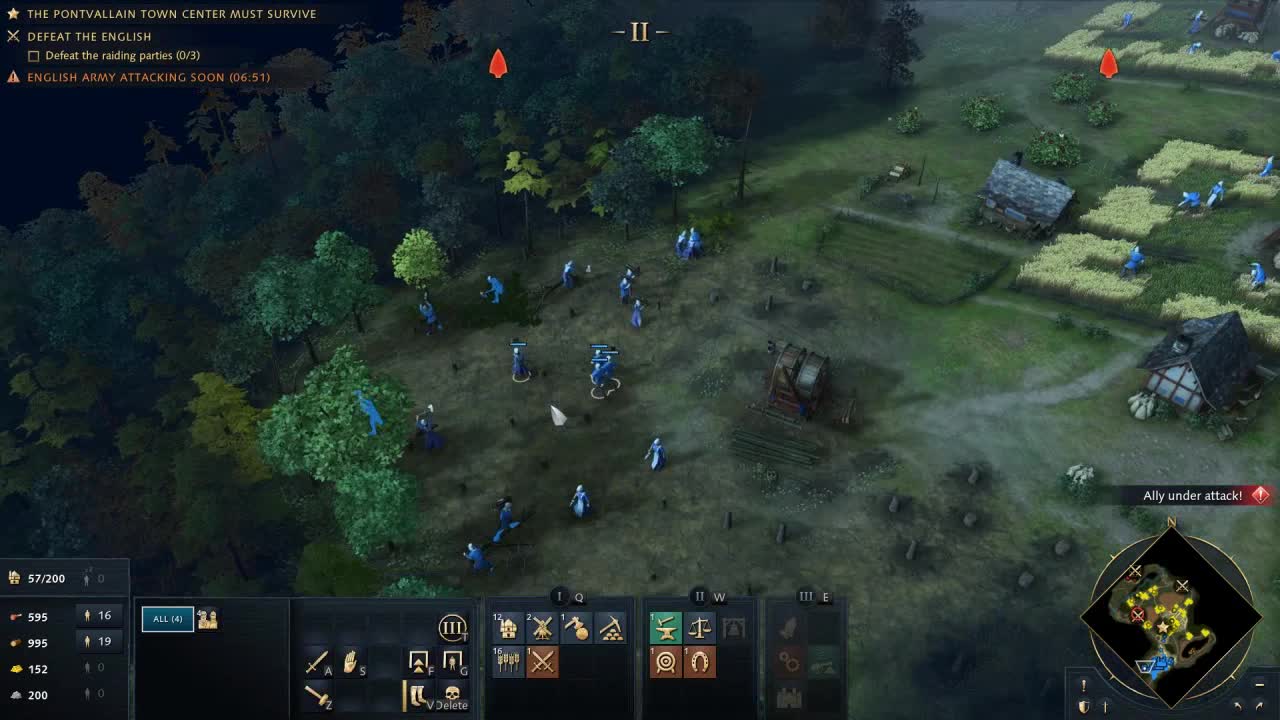 AOE 4 100 year war part 4, Divided and conqured