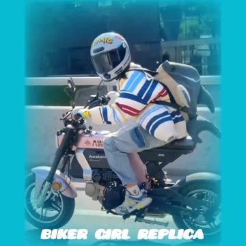Biker Girl Replica Part 102