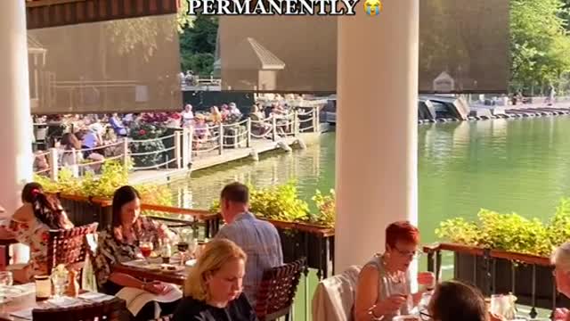 This precious Central Park restaurant bythe water is CLOSINGPERMANENTEY