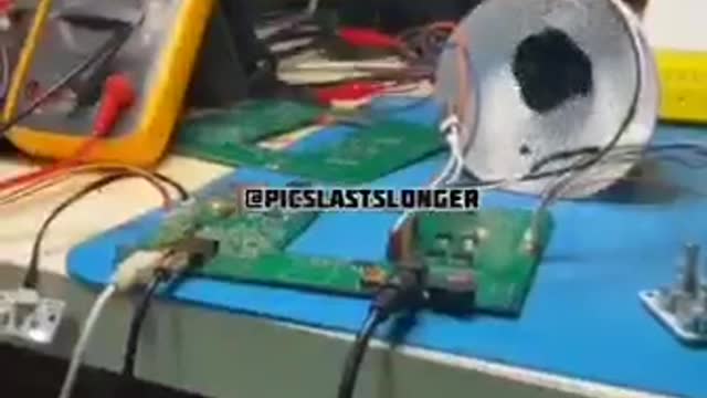 Graphene Oxide Dancing To Frequency Changes