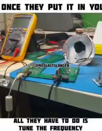 Graphene Oxide Dancing To Frequency Changes