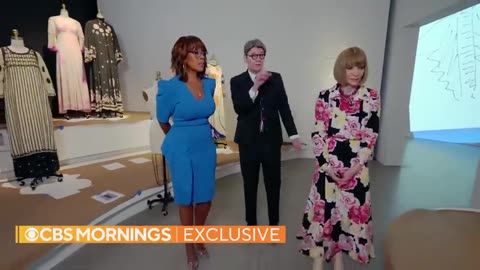 CBS Morning's Gayle King: Anna Wintour unveils Karl Lagerfeld exhibition