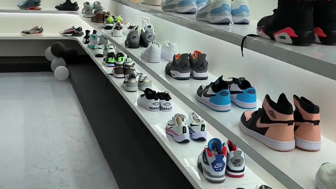 Branded sneakers