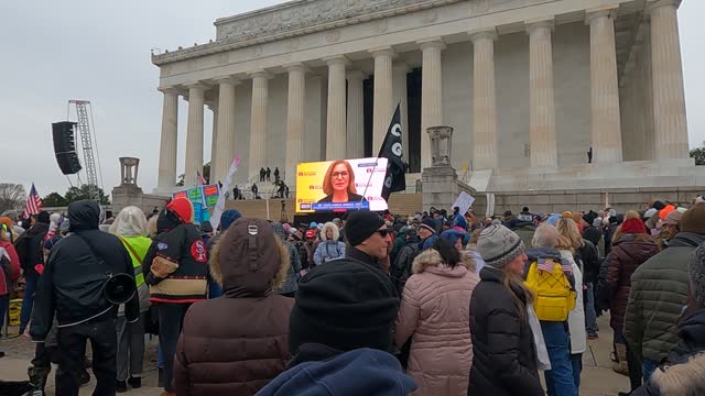 1/23/2022 DC Protest 18 Defeat Mandates and Tyranny march rally