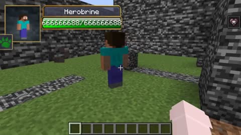 Herobrine vs Error422 all creepypasta mobs in minecraft part 1010