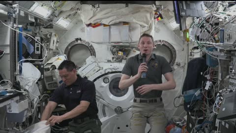 Expedition 69 Space Station Crew Louisiana NASA Astro Camp Student Questions