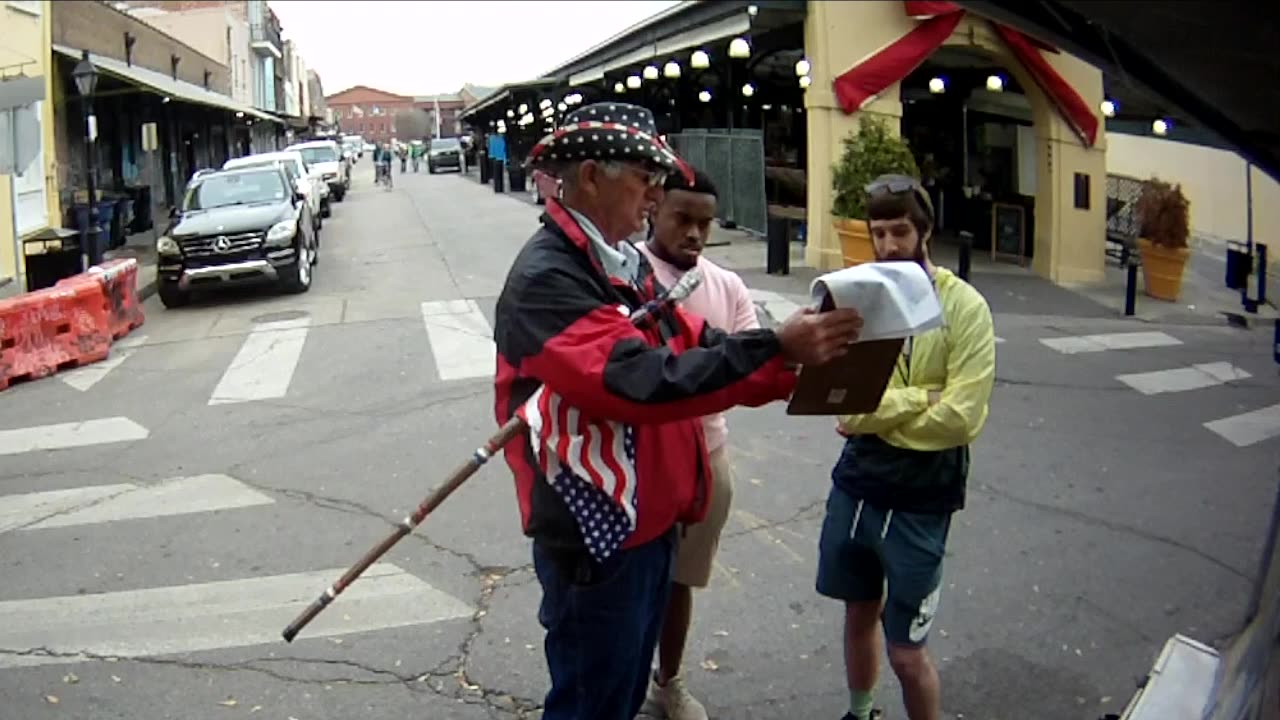 BADASS UNCLE SAM Nails These Two Skinny Jean Wearing Pencil Neck Libtards!