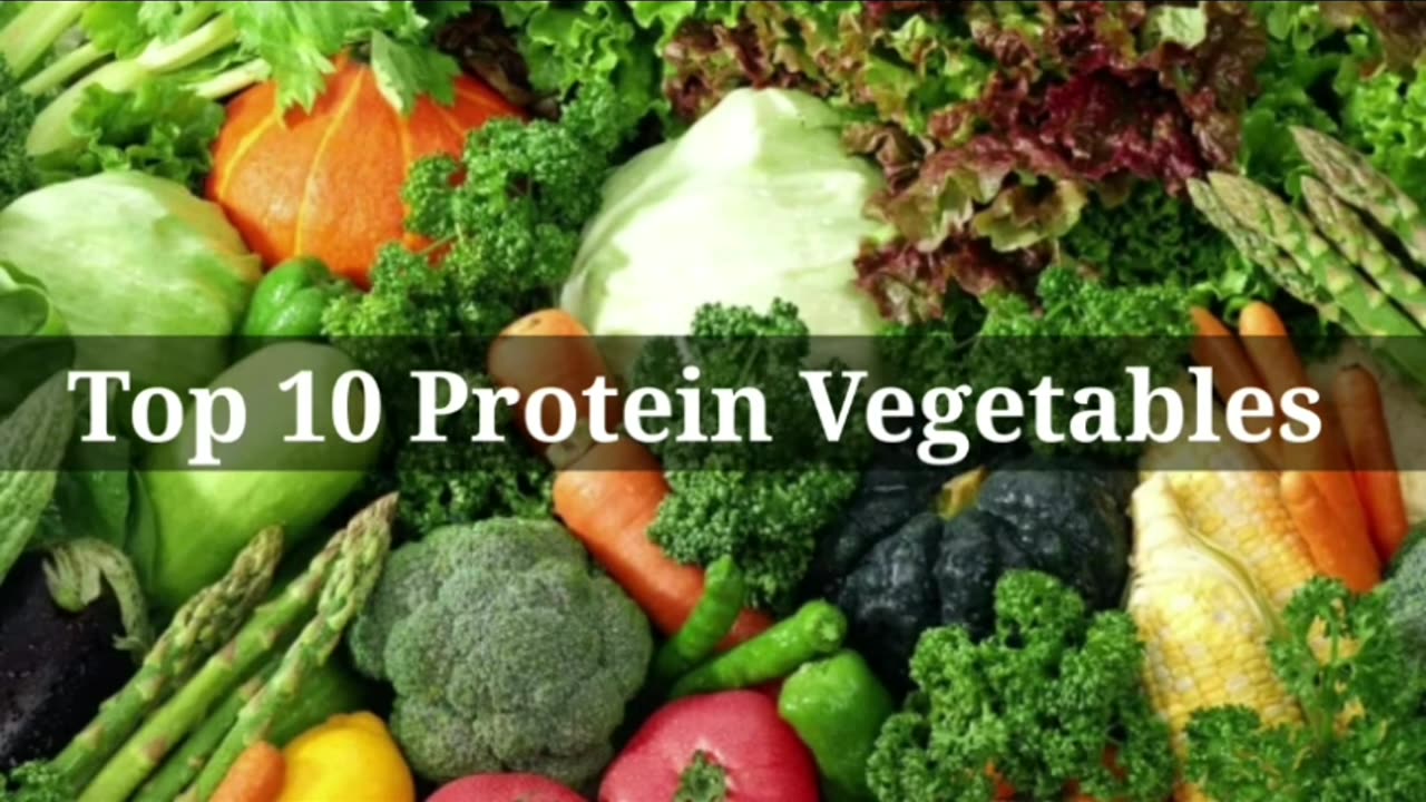 Top 10 high protein vegetables! Top high protein vegetables for healthy life