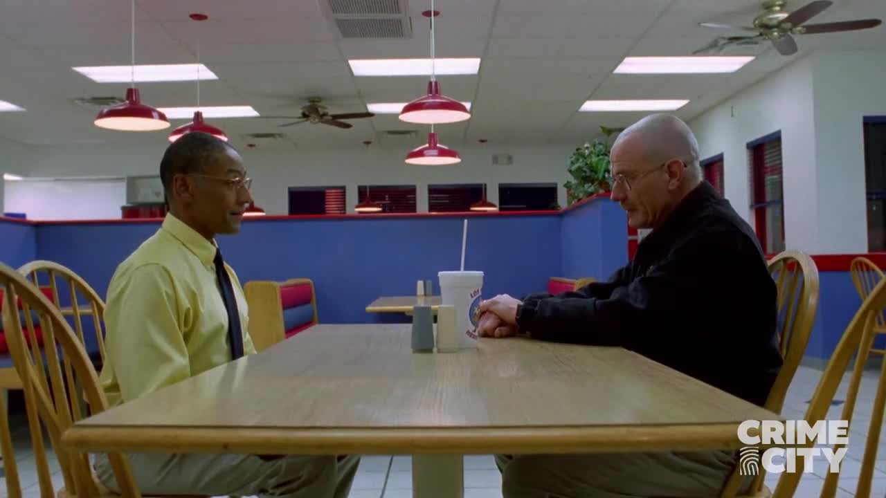 Breaking Bad _ Walter Meets Gus (Bryan Cranston, Giancarlo Esposito)