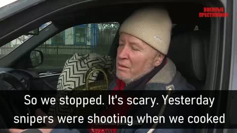 Ukraine civilian testimonies shooting