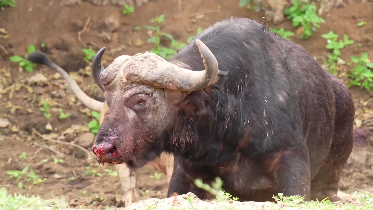 Animal Fight to the Death - Buffalo versus Lions