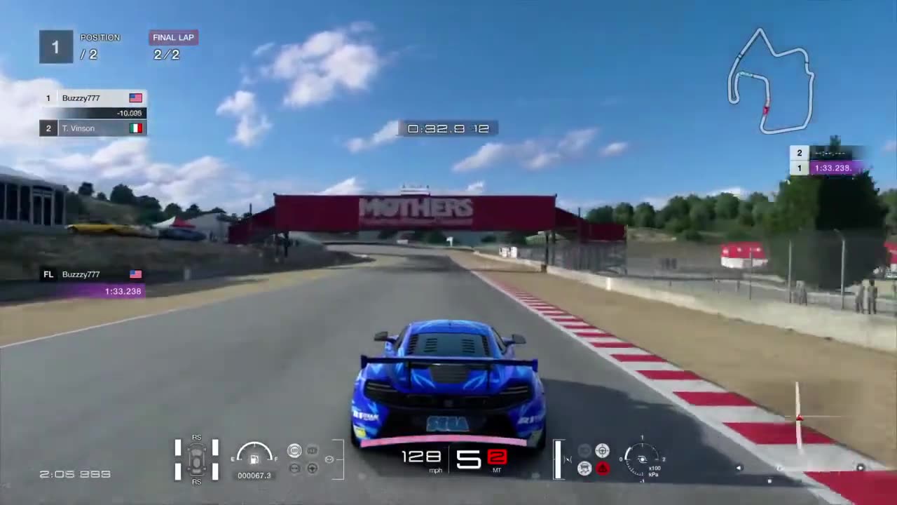 Gran Turismo Sport - 1v1 Duel @ Laguna Seca W/ Mclaren 650S Gr.4