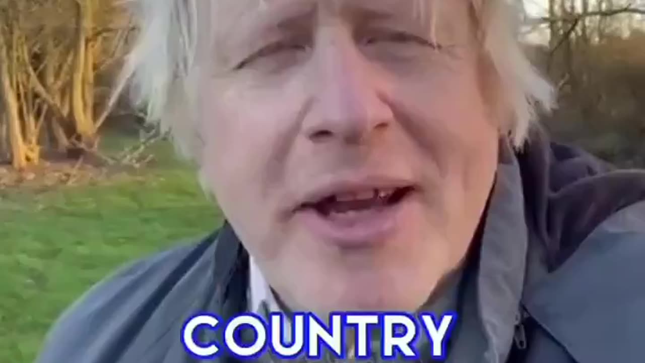 Boris Johnson trying to get Brits to enlist to fight for globohomo Weimar Republican globalism.