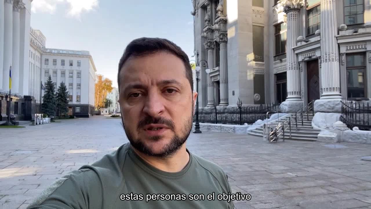 La mañana es difícil. Estamos tratando con terroristas. Decenas de misiles y drones. Tienen dos