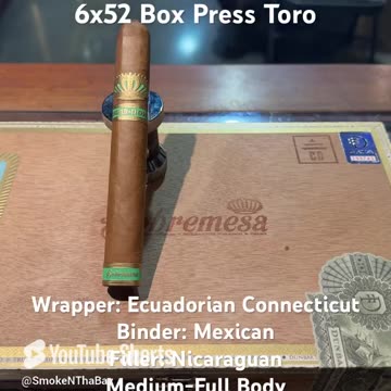 Dunbarton Tobacco & Trust Sobremesa Brûlée Wagashi 6x52 Box Press Toro #Shorts #SteveSaka #Short