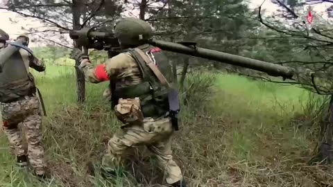 Igla man-portable air defenсe system destroys enemy drones in Krasny Liman