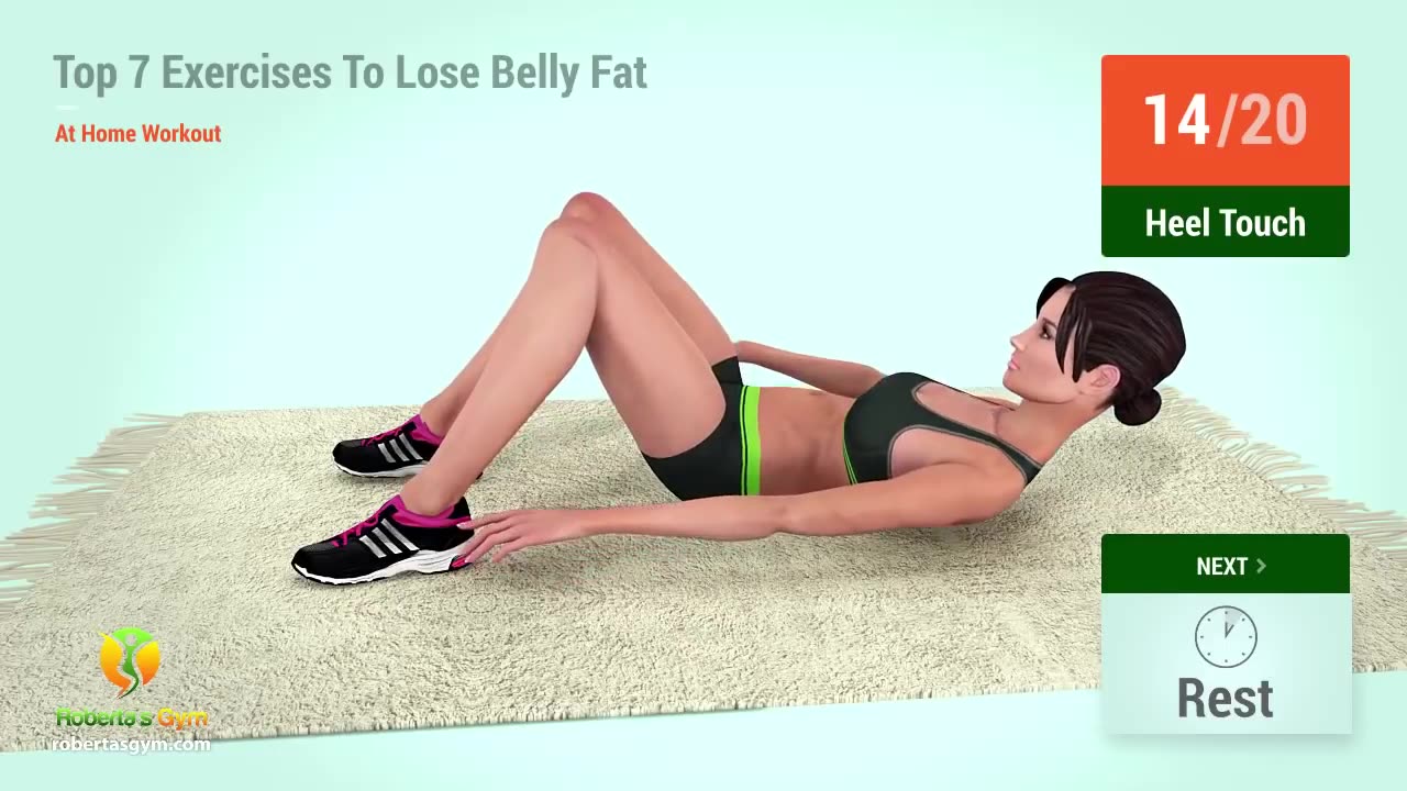 Top 7 Exercises To Lose Belly Fat For Women At Home