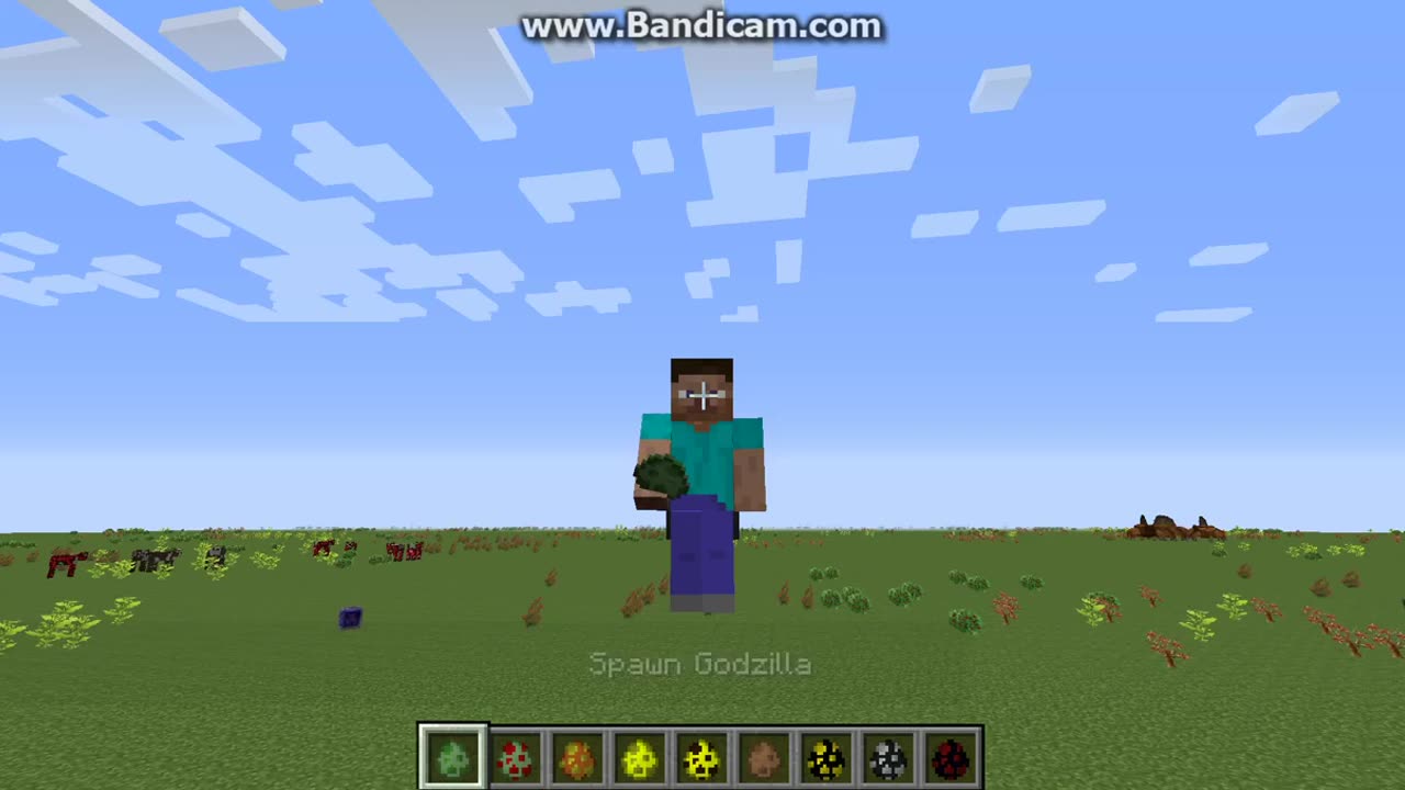 minecraft mod showcase godzilla mod