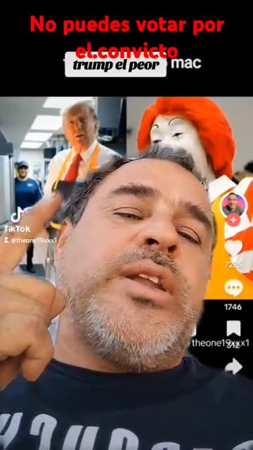 no votes por trump dice un asqueroso, hahaha