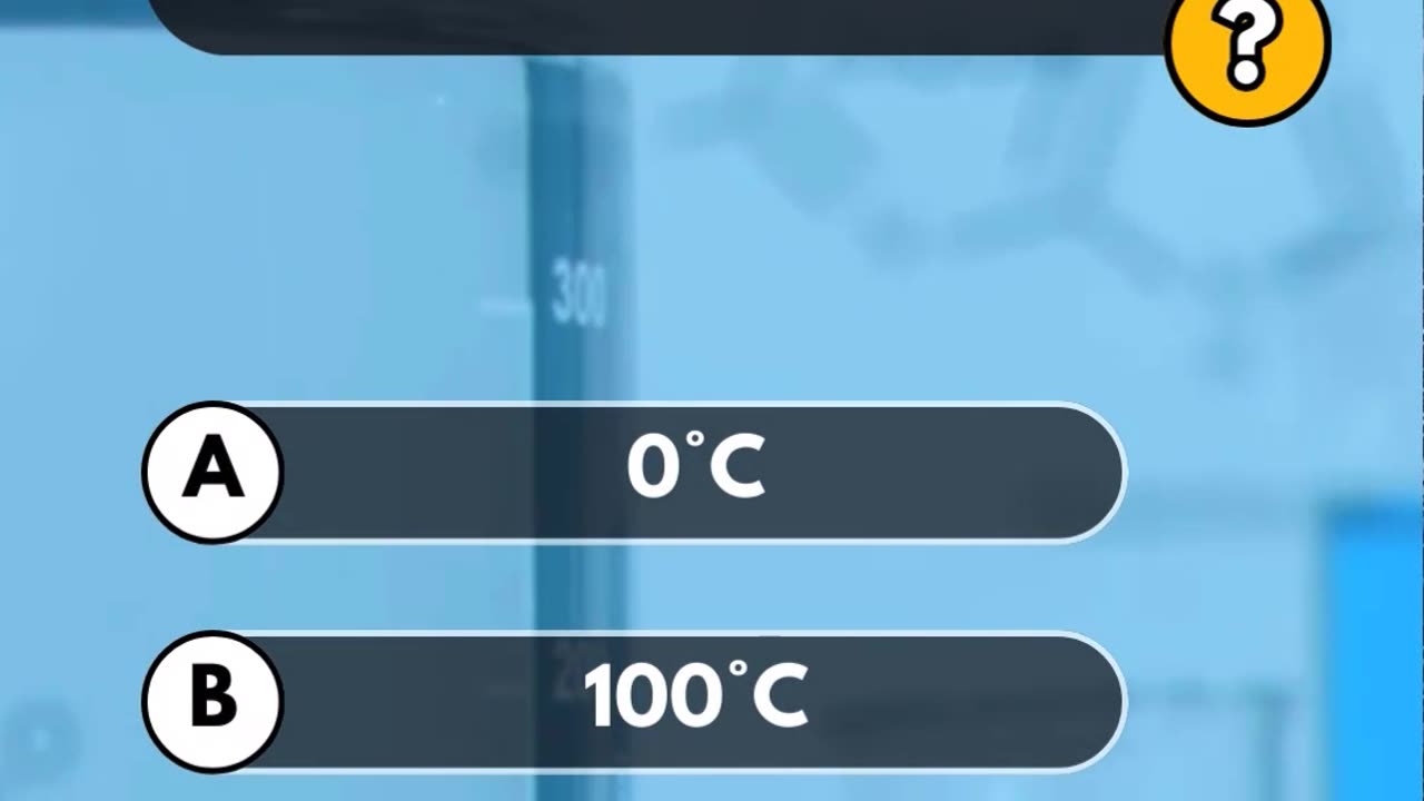 What is the boiling point of water in Celsius? General Knowledge Video 10