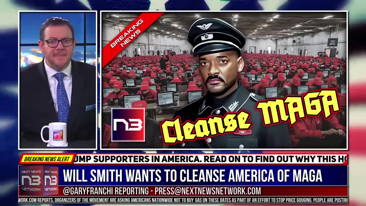 HCNN - Hollywood Shock: Will Smith Declares Time to Cleanse America of Trump Supporters